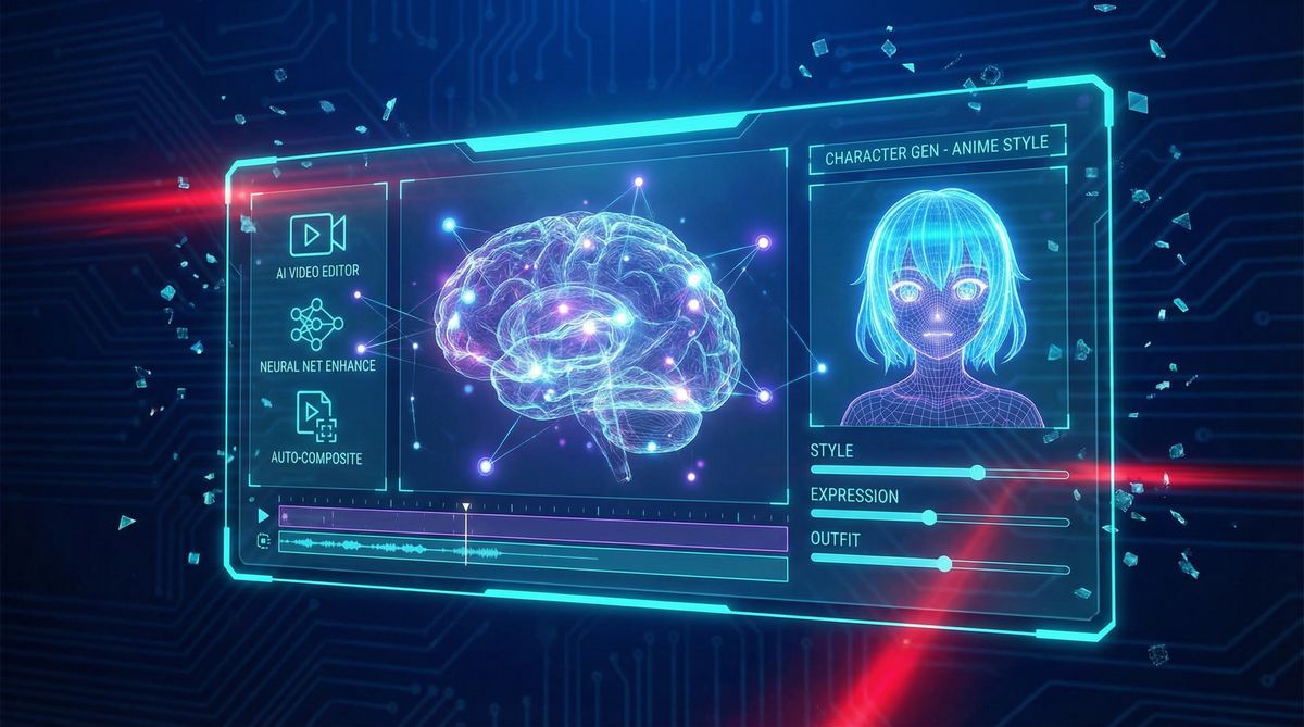 51视频AI动漫创作工具